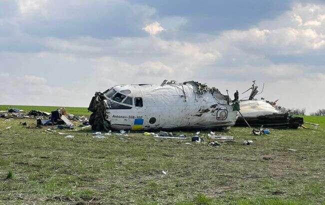 З'явилося перше фото з місця катастрофи Ан-26 на Запоріжжі 