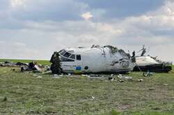 З'явилося перше фото з місця катастрофи Ан-26 на Запоріжжі 