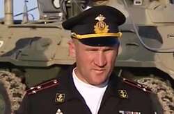 Командир 117 окремого полку морської піхоти каспійської флотилії Павло Зеленський