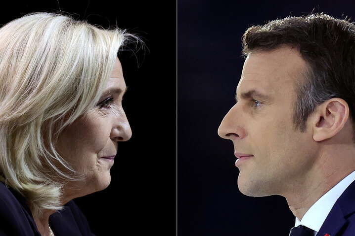 Макрон впевнено перемагає на виборах президента Франції: дані екзитполів