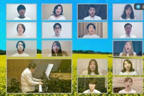 Японский хор записал собственную версию гимна Украины (видео)