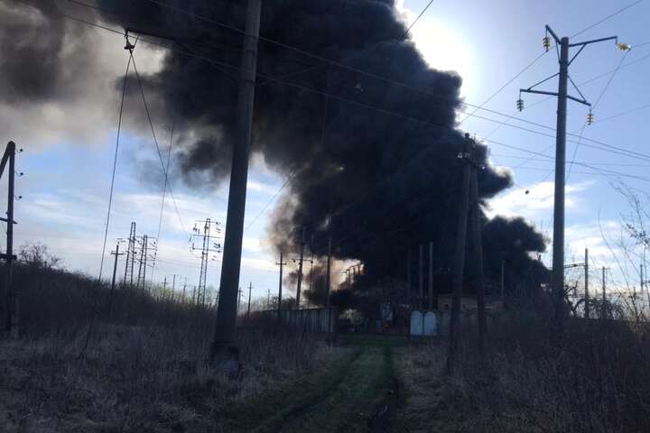 Атака на Львівщину: стався вибух на станції «Красне» (відео)