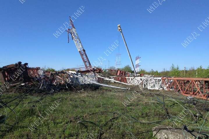 В Приднестровье мощные взрывы: взорваны вышки (видео)