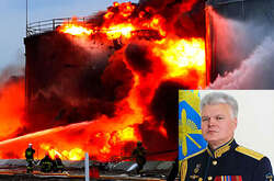 Ракетні удари по нафтобазах наносили бойові літаки РФ, які вилетали з білоруського аеродрому