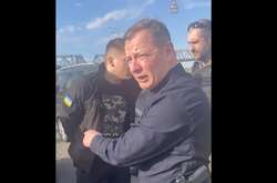 У результаті аварії Ляшко отримав перелом руки, струс мозку і забій грудної клітини