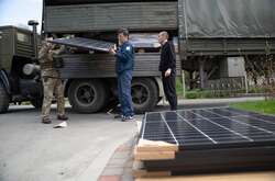 Маск передав сонячні станції Tesla Powerwall для Бородянки та Ірпеня 