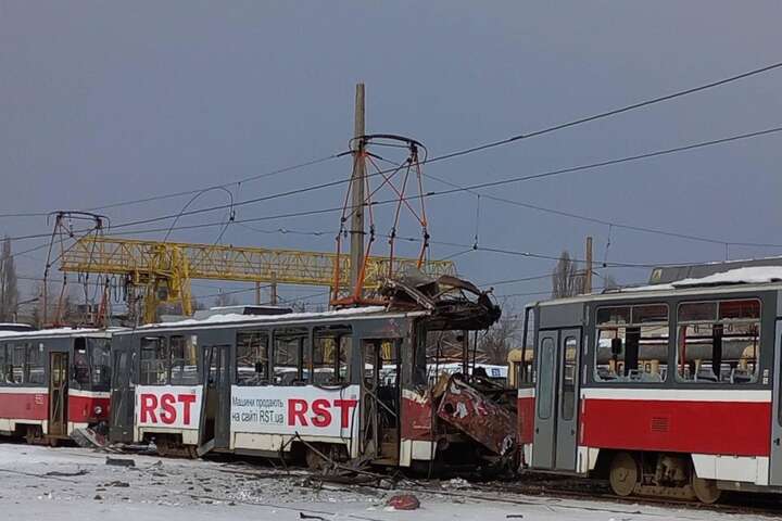 Трамваїв у Харкові більше немає: окупанти знищили депо та підстанції