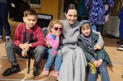 Анджелина Джоли пробыла во Львове несколько дней