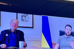  Президент України провів онлайн-зустріч із 43-м президентом США Джорджем Бушем   