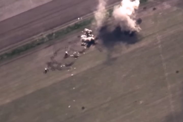 ЗСУ показали, як знищили три артилерійські установки окупантів (відео)