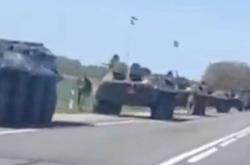 В Беларуси заметили большие колонны военной техники
