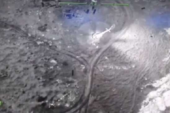 Над островом Зміїний ЗСУ знищили вертоліт рашистів: ефектне відео