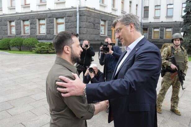 У Київ приїхав прем’єр Хорватії (фото)