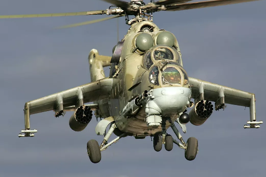 Сьогодні на Донбасі «приземлився» ворожий гелікоптер Мі-24