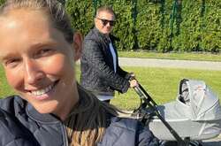 Катя Осадчая с сыновьями вернулись в Киев