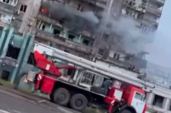 Пожежа у Маріуполі