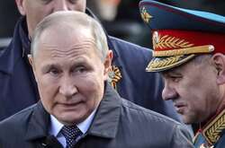 Путин во время недавнего парада