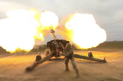 Украинские военные накрыли артиллерией командный пункт оккупантов 