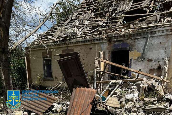 Суцільні руїни: наслідки обстрілу окупантами села на Дніпропетровщині (фото)