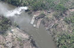 У районі Білогорівки окупанти кілька разів намагалися встановити переправу, але зазнали численних втрат після ударів ЗСУ