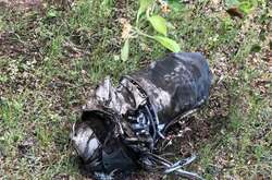 Залишки ракети, яку росіяни запустили по Рівненщині