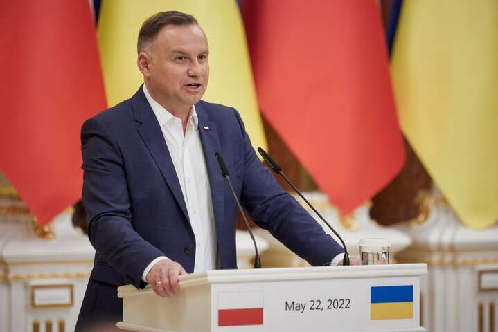 Дуда призвал ЕС открыть двери для Украины уже в июне