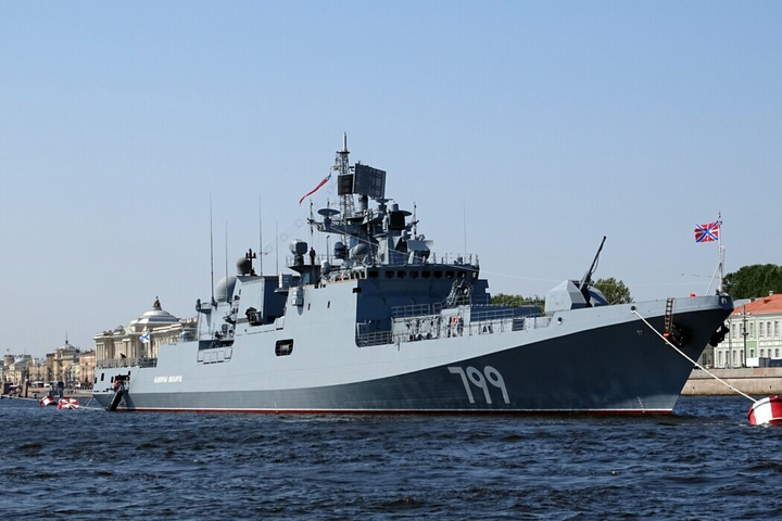 В море вышел «Адмирал Макаров»: вероятность ракетных ударов повышается