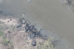  Несмотря на огромные потери, россияне не оставляют попыток форсирования реки 