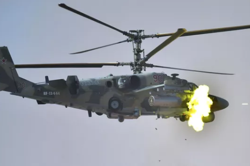 У небі над Донбасом збито ворожий гелікоптер Ка-52