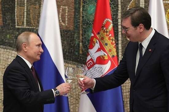 Сербія домовилася з Путіним про газ за вигідною ціною
