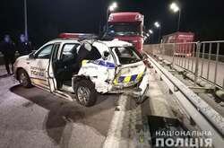 На Рівненщині сталася ДТП за участю поліцейського авто, четверо постраждалих