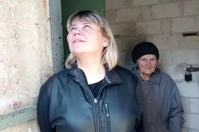 Рашистський пропагандист потрапив під обстріл на околиці Сєвєродонецька (відео)
