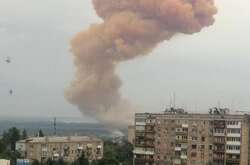 Над Сєвєродонецьком піднялася жовта отруйна хмара