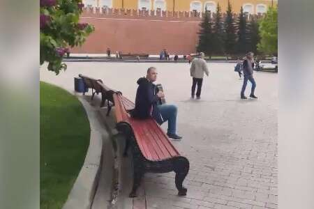 Песня «Ой, у лузі червона калина» зазвучала под стенами Кремля (видео)