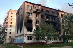 В Северодонецке горячо, рашисты поливают город огнем (видео)