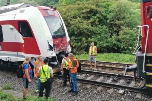 У Словаччині сталася масштабна залізнична аварія: понад 50 постраждалих