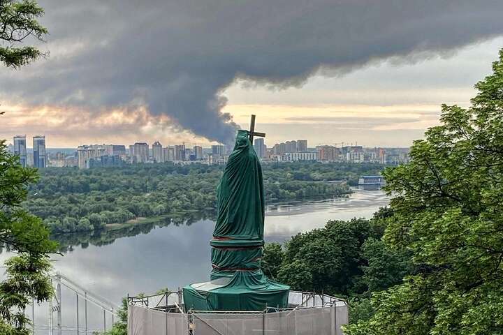Ранковий обстріл Києва: оприлюднено знакове фото 