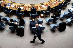 Кислица высмеял постпреда России в ООН, который сбежал от президента Евросовета (видео)