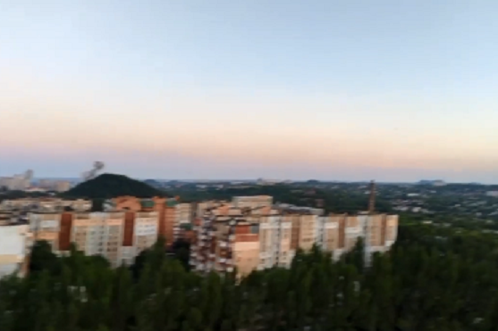 В окупованому Донецьку чутні вибухи (відео)