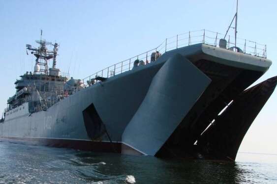 Росія збільшила кількість десантних кораблів у Чорному морі