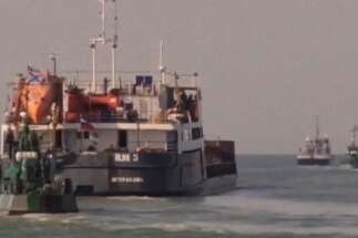 Росіяни вивезли з Маріуполя до Ростова чергове судно з краденим металом