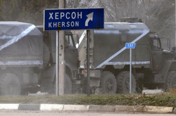 Рашисти перекидають війська з Мелітополя на Херсон (відео)