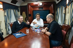 Три лидера крупнейших стран Европы в Киеве