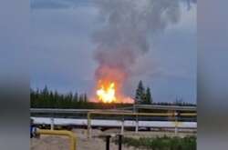 У Росії загорілося найбільше газове родовище (відео)