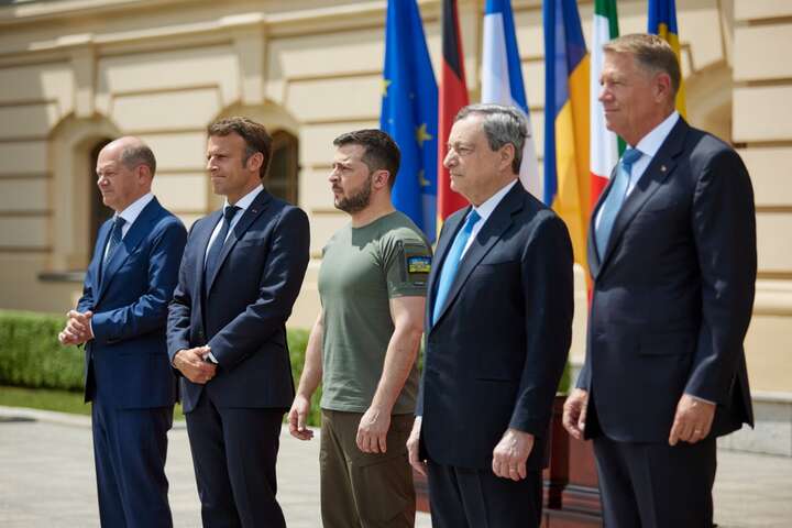 Трио лидеров ЕС в Киеве. Почему же украинцы недовольны?