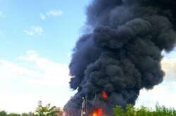 Масштабну пожежу на хімзаводі в Запорізькій області ліквідували