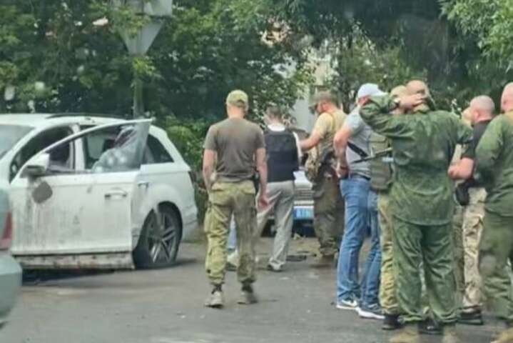 Взорвался автомобиль сегодня