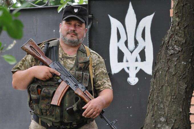 Олег Куцин воював на Донбасі з 2014 року - Київ провів у останню дорогу командира батальйону «Карпатська січ» (фото)