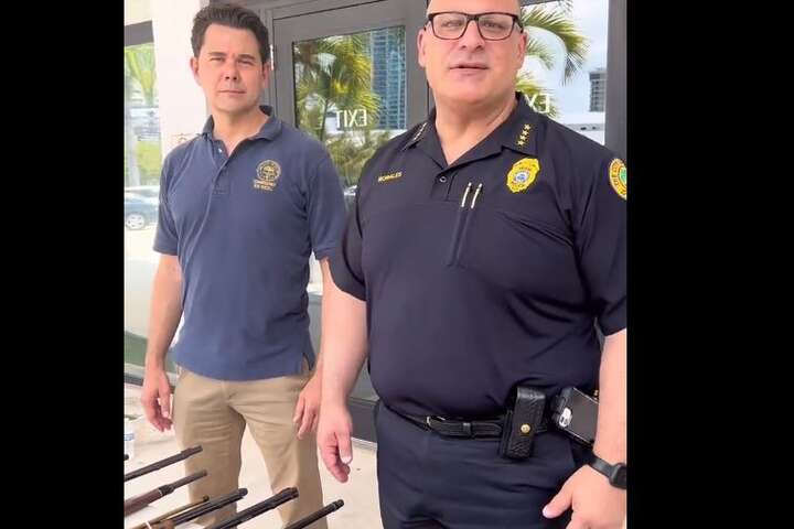 Поліція Маямі зібрала зброю в американців на потреби ЗСУ (відео)