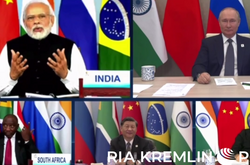 Курйоз на саміті БРІКС: прем’єр Індії говорив сам до себе (відео)